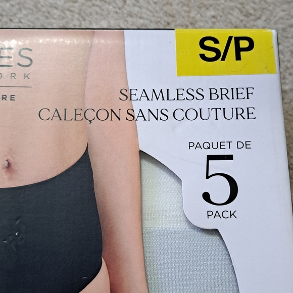 Jones New York Seamless Briefs | 5 Pack Underwear Women's Small - Picture 7 of 9